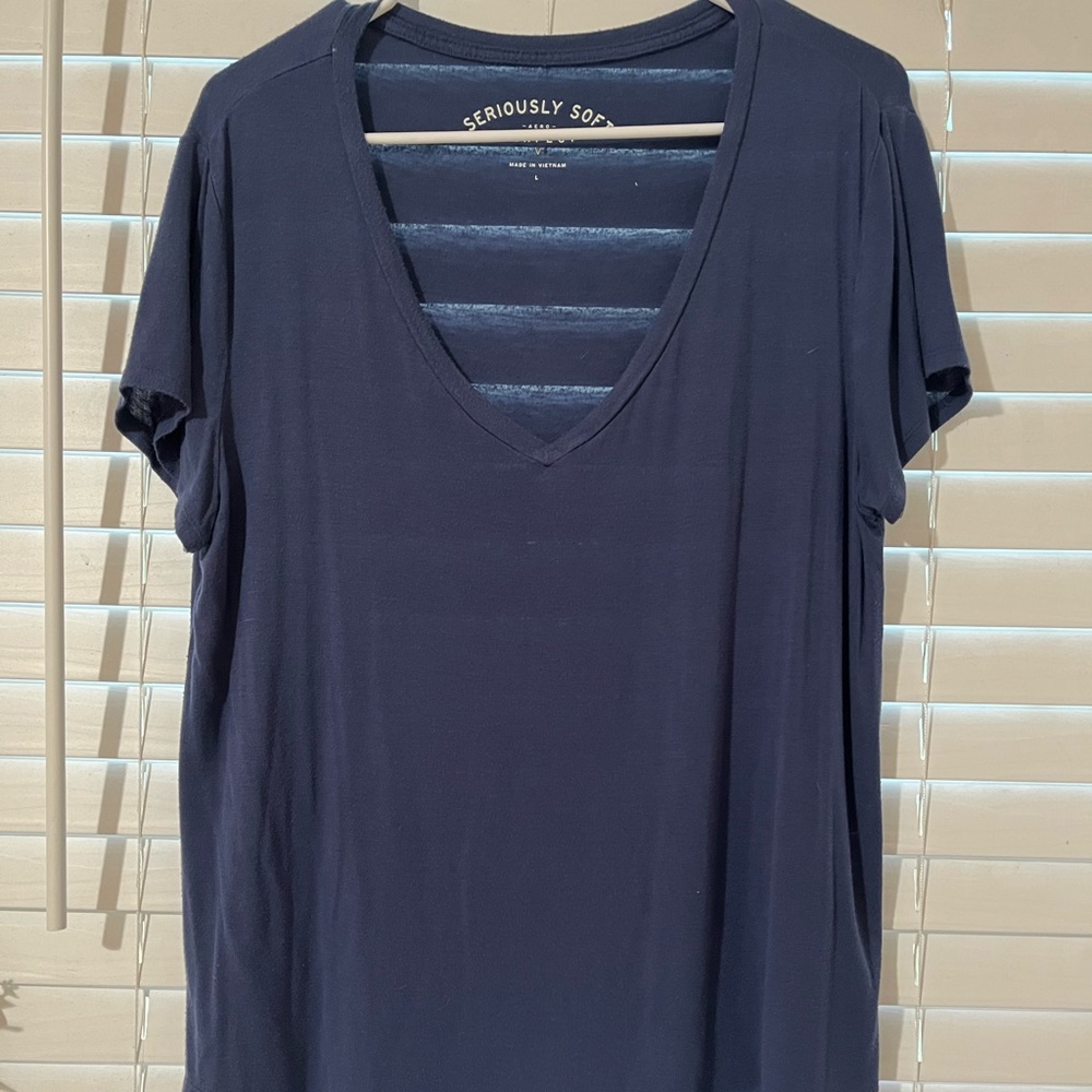 COPY - AE Oversized Soft & Sexy V-Neck T-Shirt
